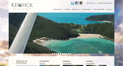 Desktop Screenshot of keswickisland.com.au